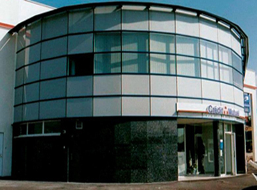 Granite Stone Panels Commercial Office Center